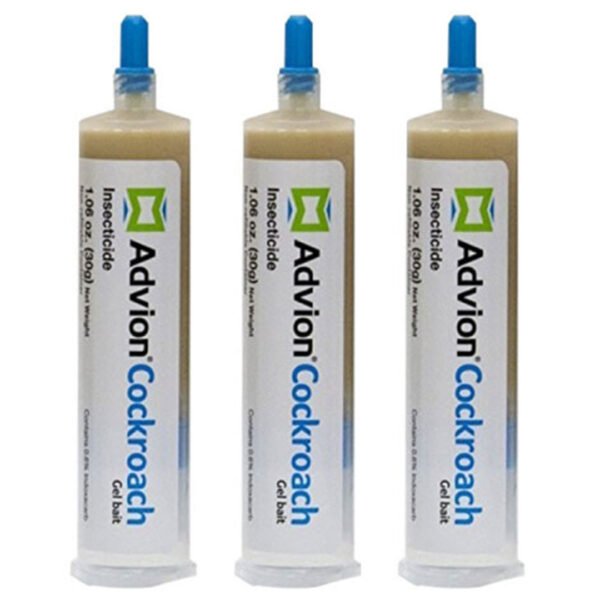 3 Pcs Advion Syngenta Cockroach Gel Bait